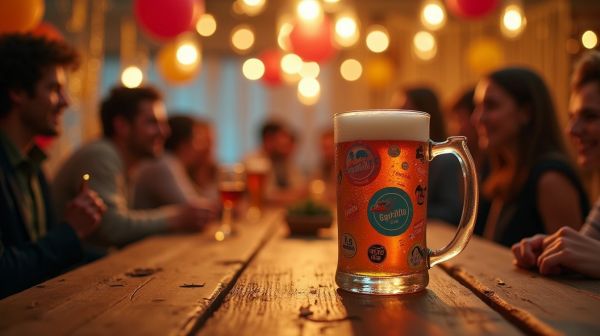 Personnalisez votre verre à bière pour chaque occasion festive